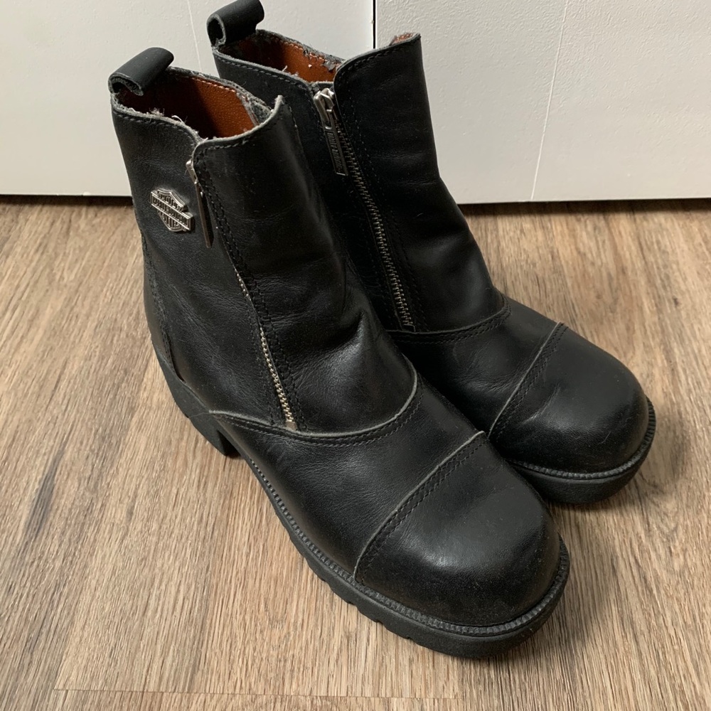 Harley Davidson Amherst Boot Size 8